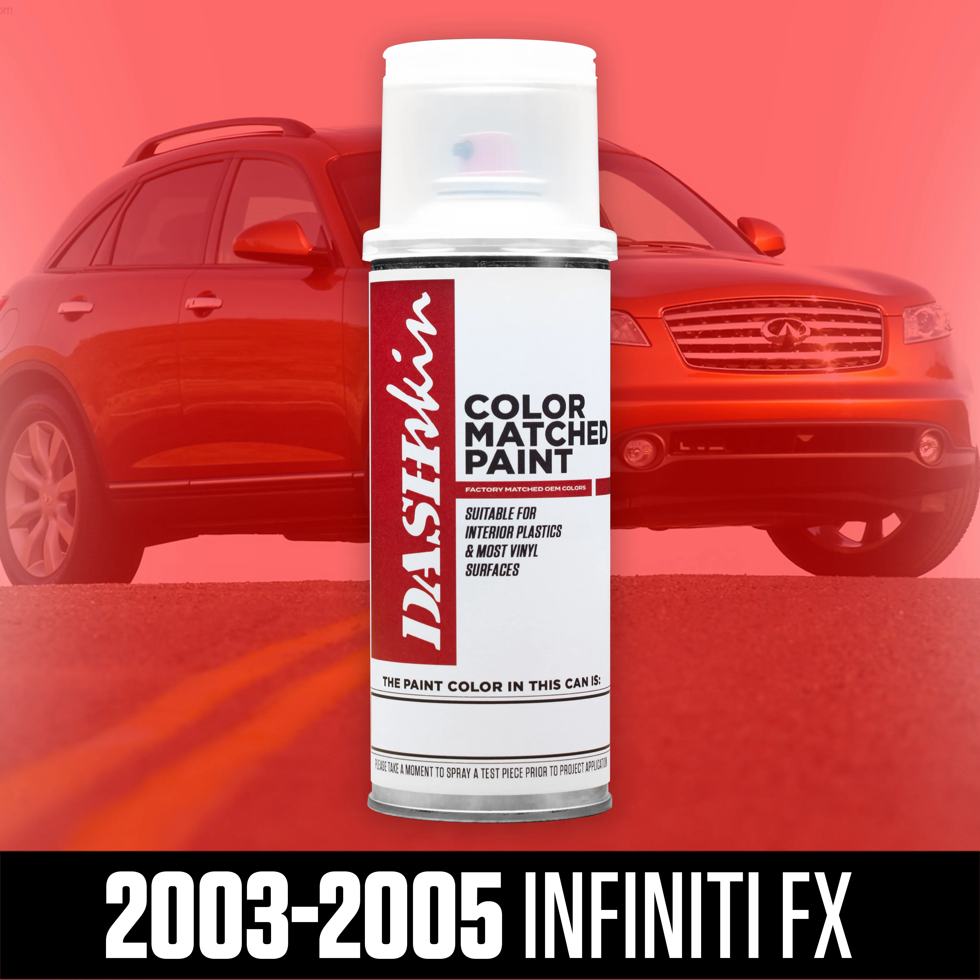 2003-2005 Infiniti FX35 FX45 Aerosol Colormatched Interior Paint for Vinyl & Plastics (12oz)