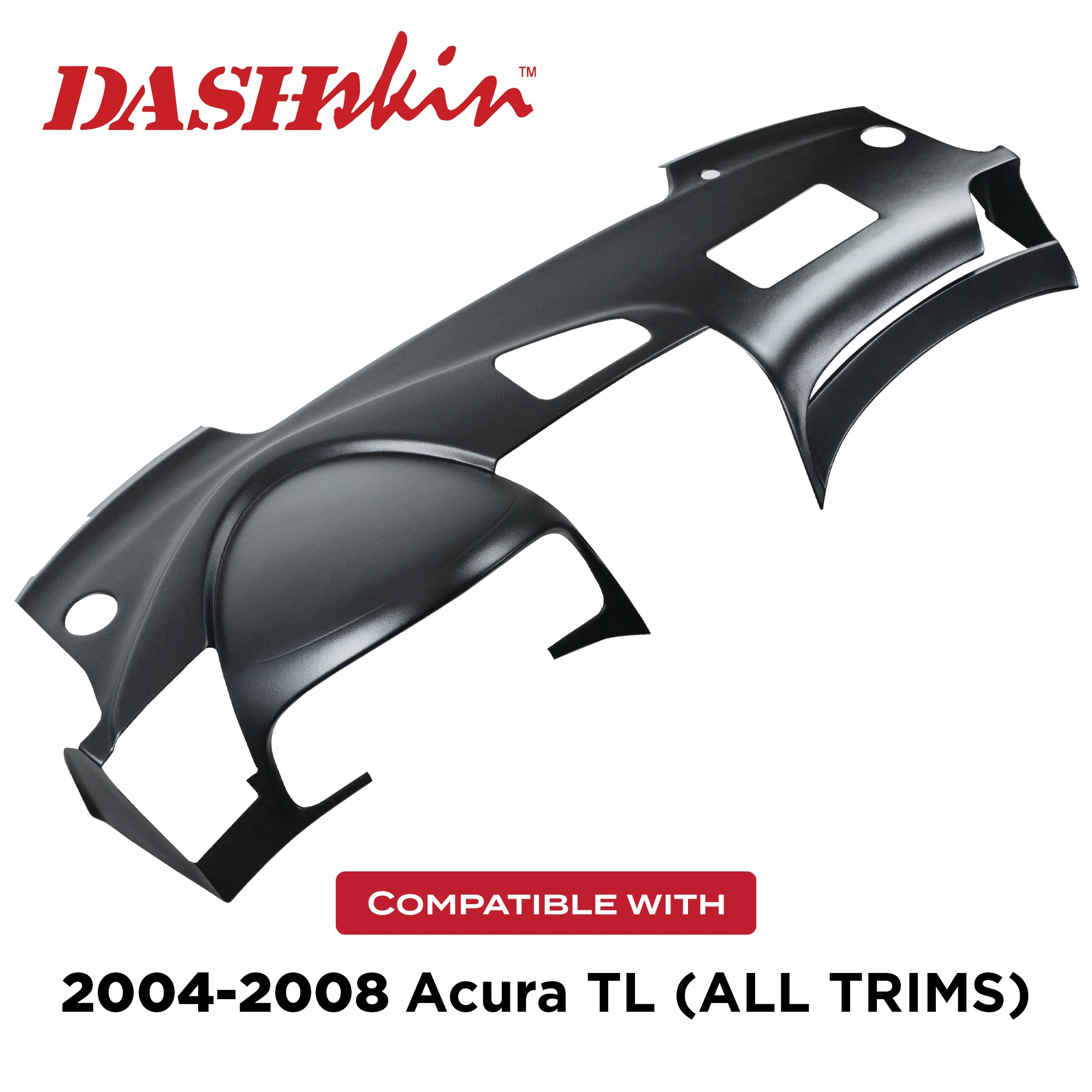 2004–2008 Acura TL Dash Cover – Hard Molded Plastic Overlay – Made in the USA - 0408TL - Image 3