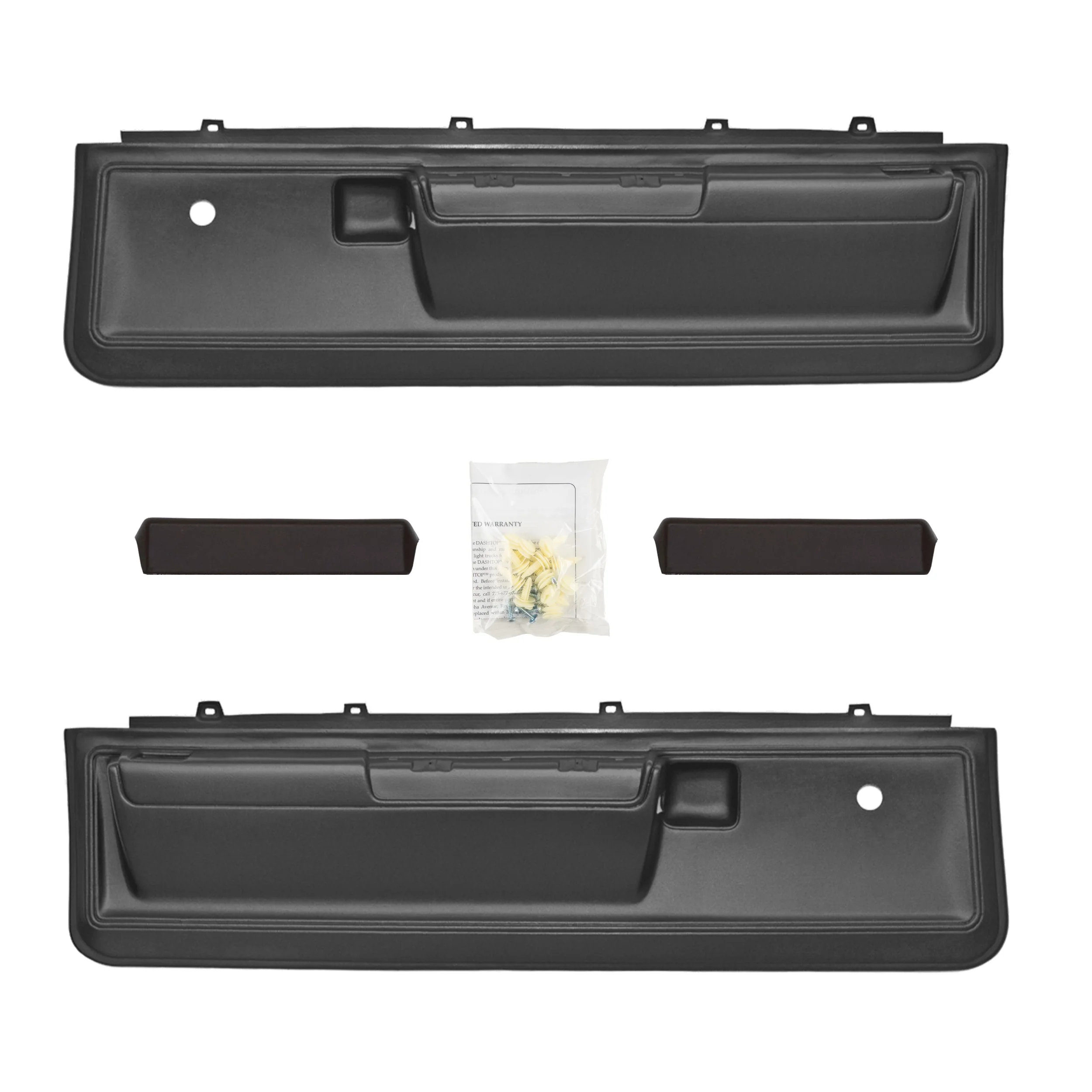 1973-1977 Chevrolet El Camino Lower Door Panel & Padded Armrest Kit
