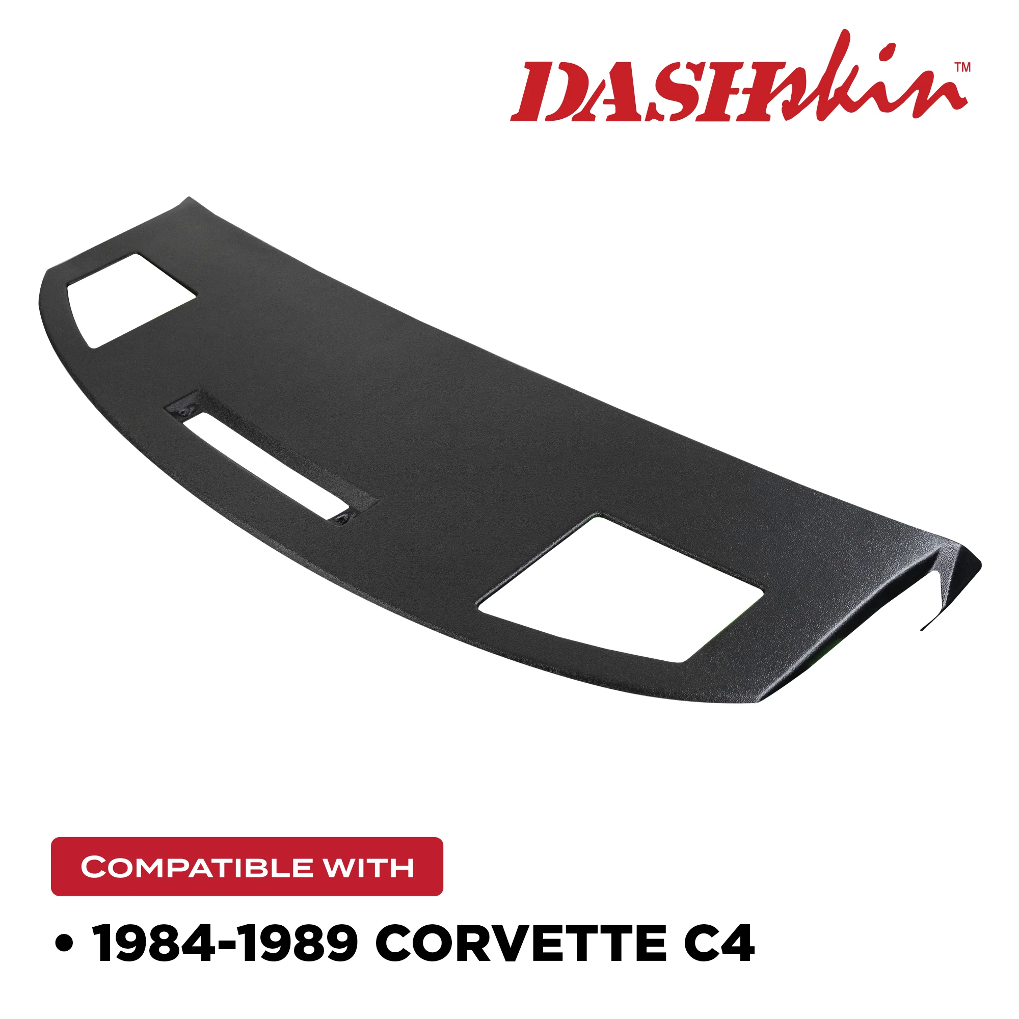 1984–1989 Chevrolet Corvette Dash Cover – Hard Molded Plastic Overlay – Made in the USA - 8489CV - Image 5