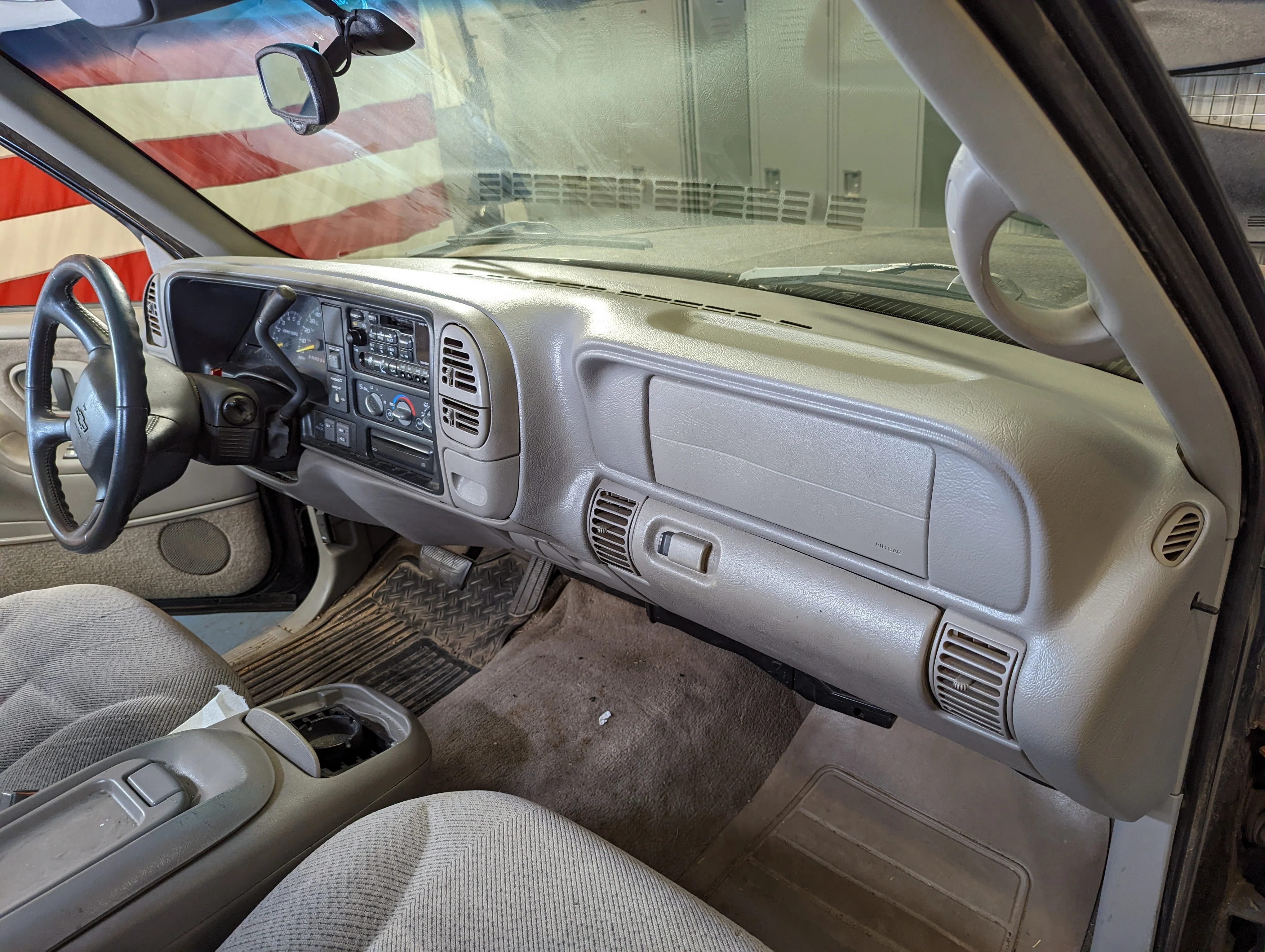 1997–1999 Chevrolet & GMC C/K 1500, 1997-2000 GMC C/K 2500–3500 Pickup, Suburban, Tahoe, Yukon & Cadillac Escalade Dash Cover – Hard Molded Plastic Overlay – Made in the USA - 9700GM - Image 4