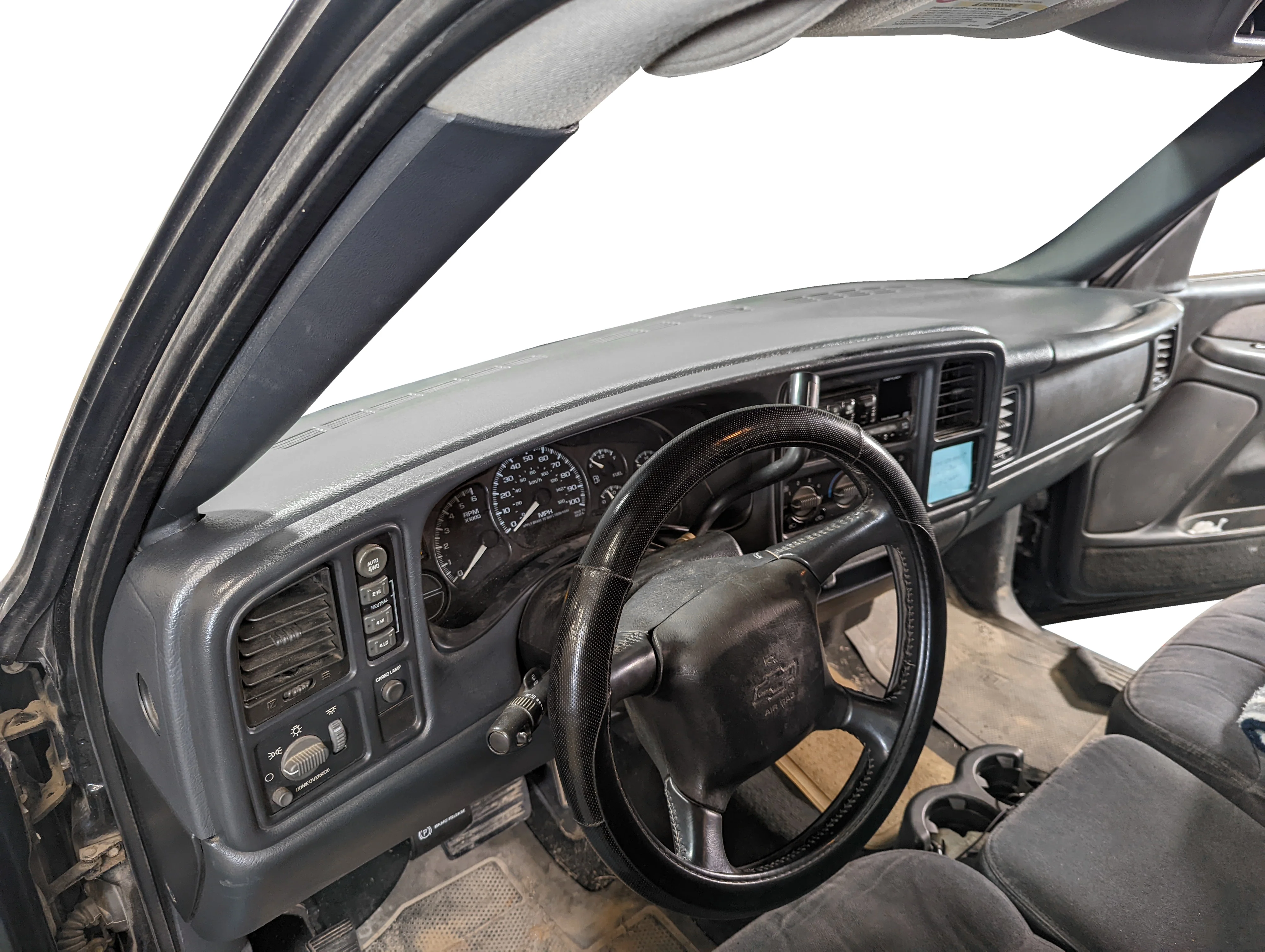 2000–2006 Chevrolet Tahoe / Chevrolet Suburban / GMC Yukon / Chevrolet Avalanche Dash Cover (Fits 1999–2006 Silverado & Sierra) – Hard Molded Plastic Overlay – Made in the USA - 0006GM - Image 12