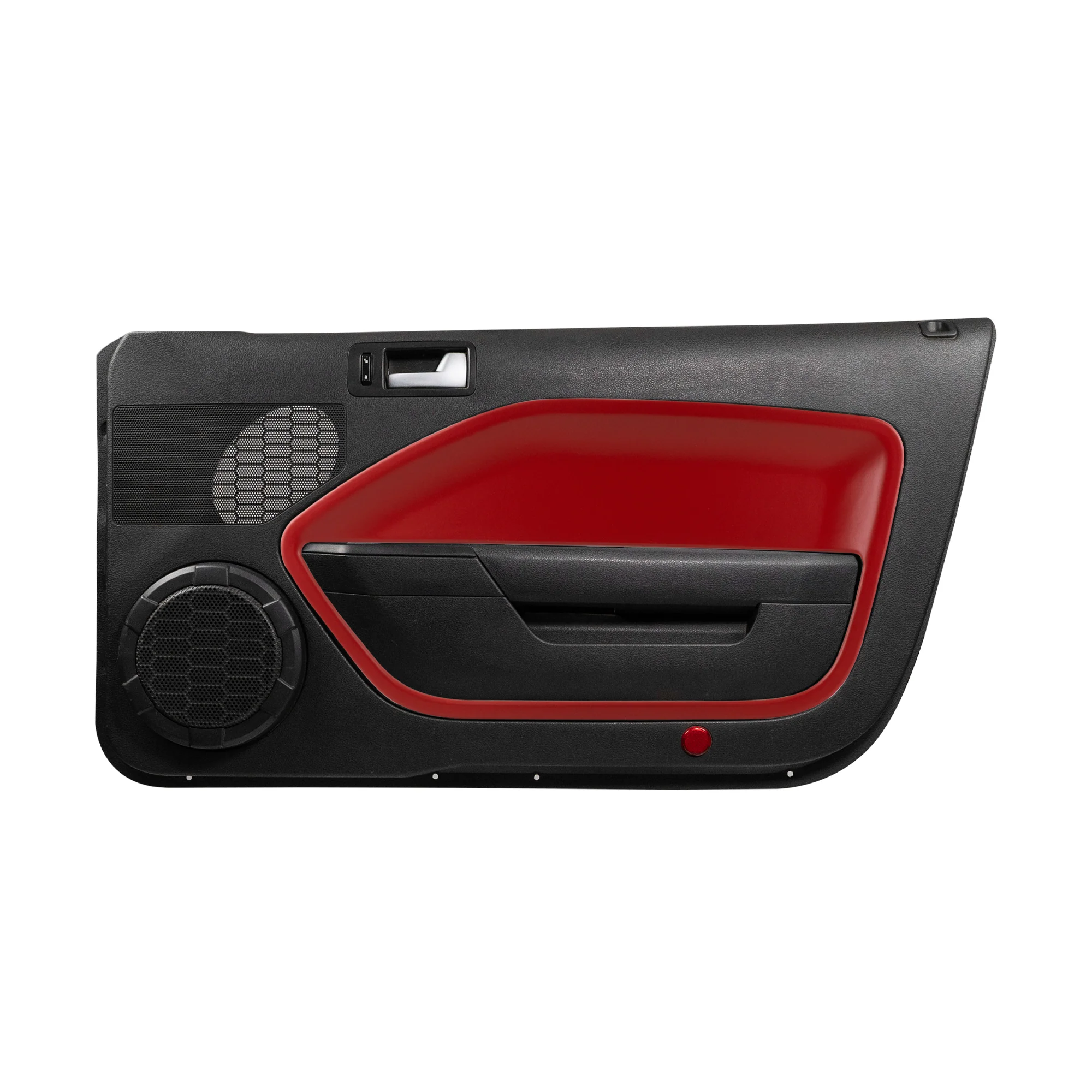 2005–2009 Ford Mustang Door Panel Inserts (Left & Right Pair) – Hard Molded Plastic – Made in the USA - 0509FMD - Image 8