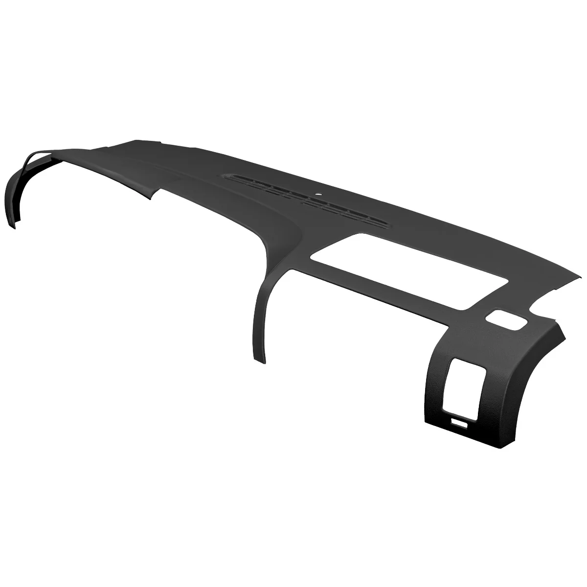 2007–2013 Chevrolet Silverado LS/LT & GMC Sierra SL/SLE One-Piece Dash Cover – Hard Molded Plastic Overlay – Made in the USA - 0713GMT - Image 6