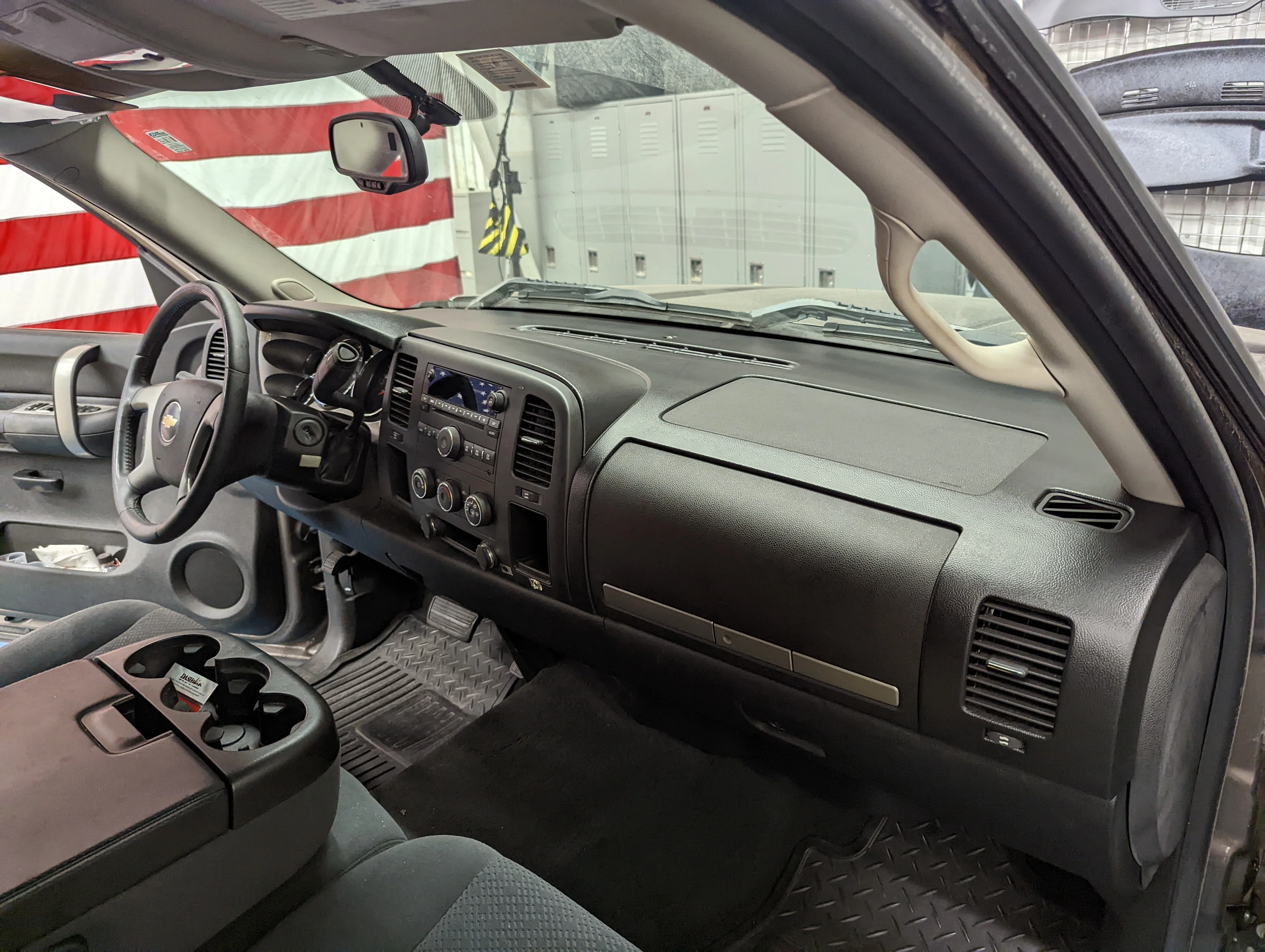 2007–2013 Chevrolet Silverado LS/LT & GMC Sierra SL/SLE One-Piece Dash Cover – Hard Molded Plastic Overlay – Made in the USA - 0713GMT - Image 9