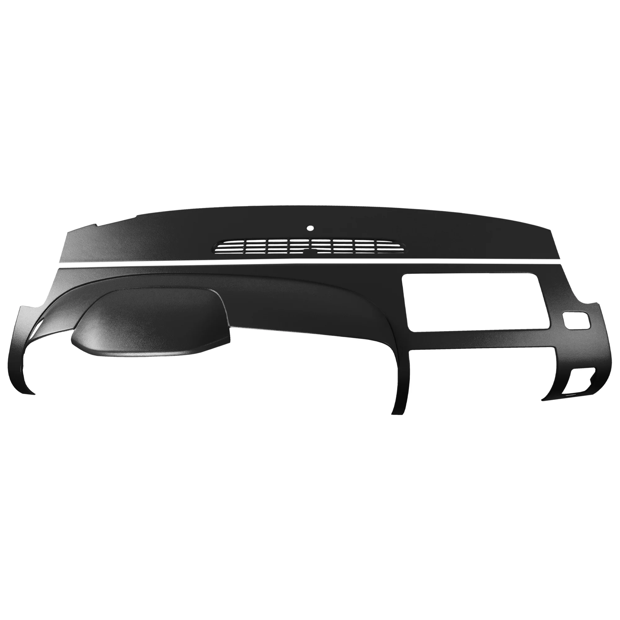 2007–2013 Chevrolet Silverado LS/LT & GMC Sierra SL/SLE Two-Piece Dash Cover Kit – Hard Molded Plastic Overlays – Made in the USA - 0713TM+GMWKIT - Image 12