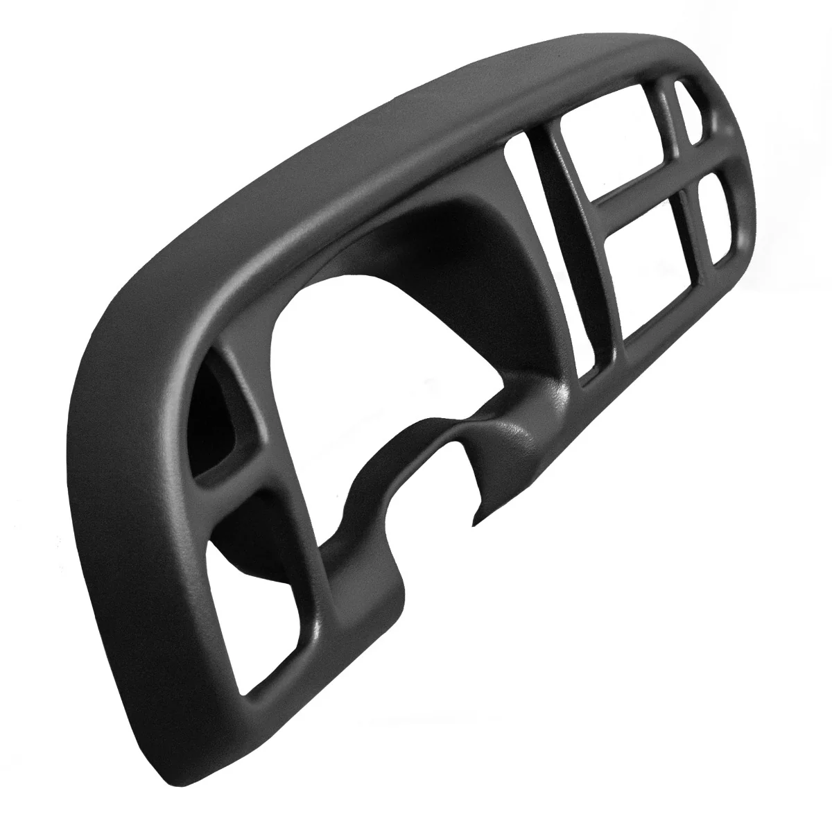 1999–2001 Dodge Ram Gauge Cluster Bezel Cover – Hard Molded Plastic Dash Trim Overlay – Made in the USA - 9901BZ - Image 3
