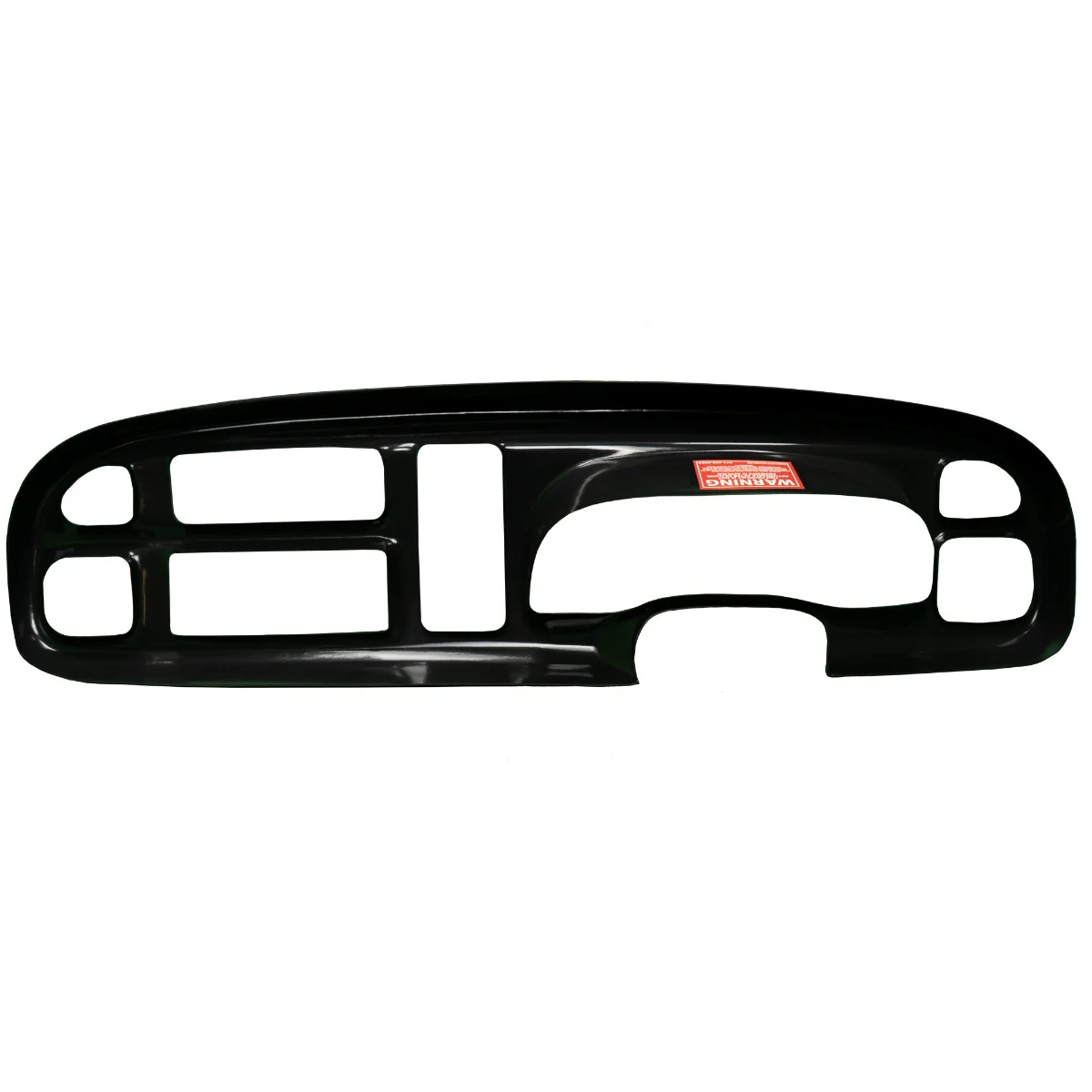 1999–2001 Dodge Ram Gauge Cluster Bezel Cover – Hard Molded Plastic Dash Trim Overlay – Made in the USA - 9901BZ - Image 5