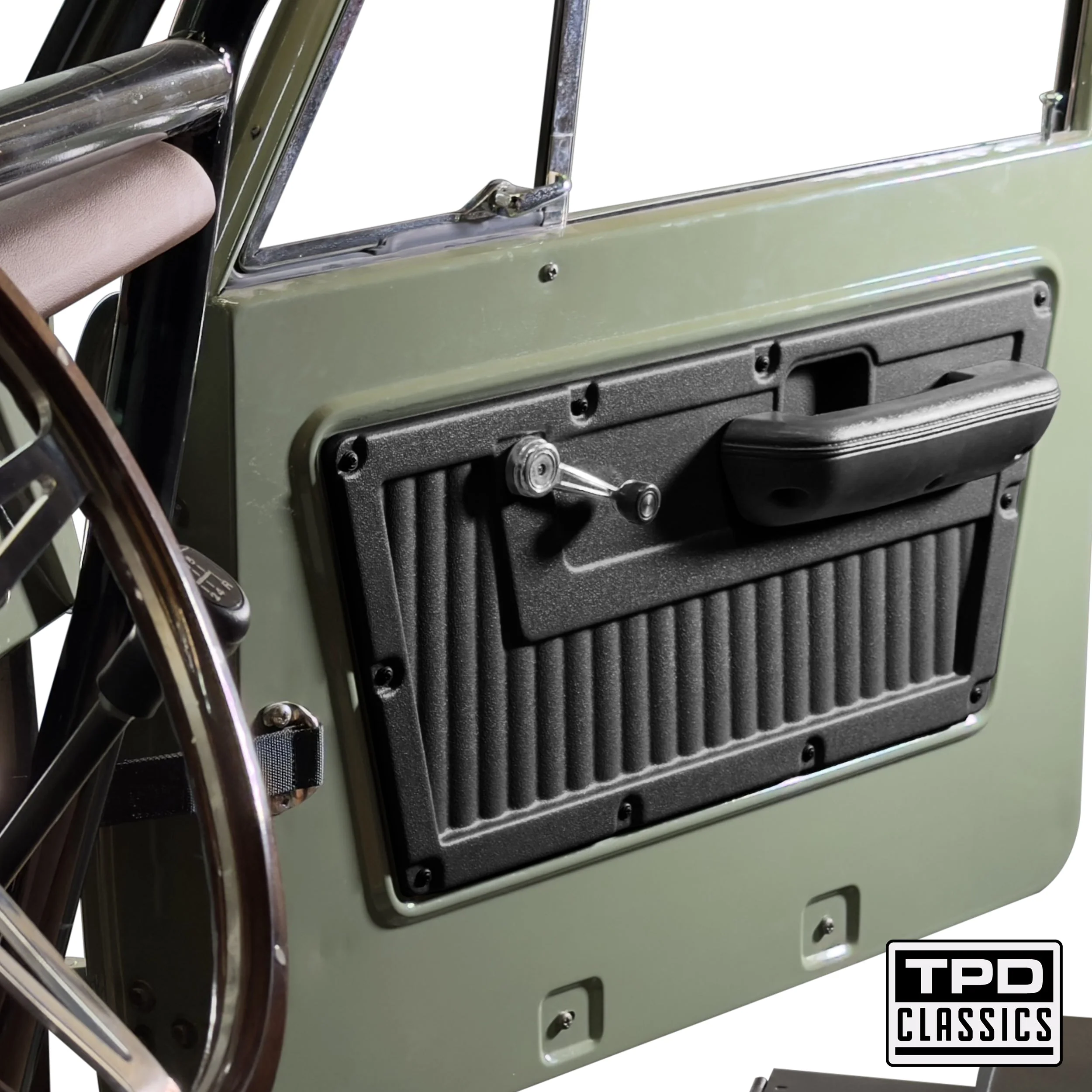 TPD Classics CUSTOMLINE Molded ABS Door Panel Set for 1968-1977 Ford Bronco - Image 8