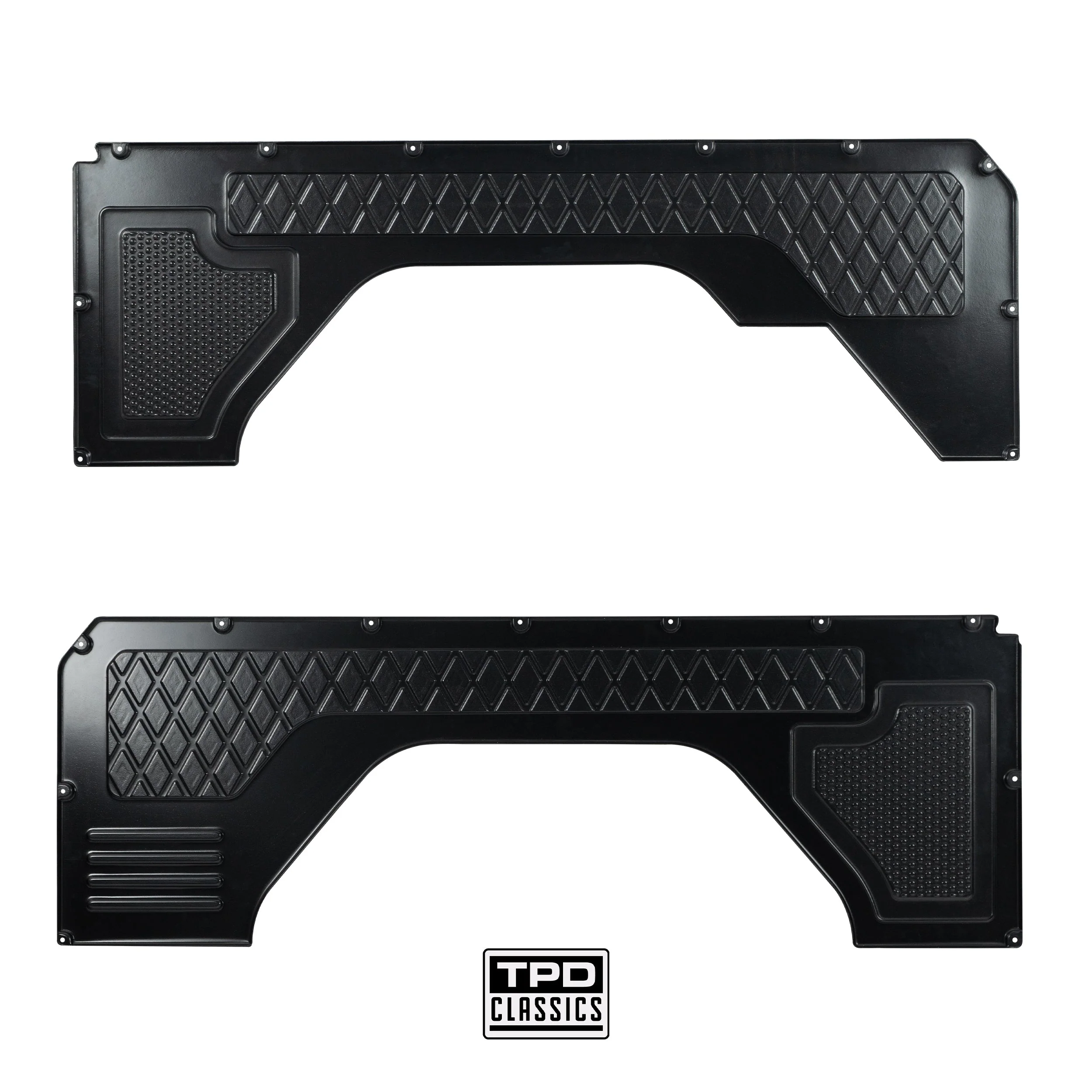 TPD Classics CUSTOMLINE Molded ABS Rear Quarter Panel Set for 1966-1977 Ford Broncos - Image 5